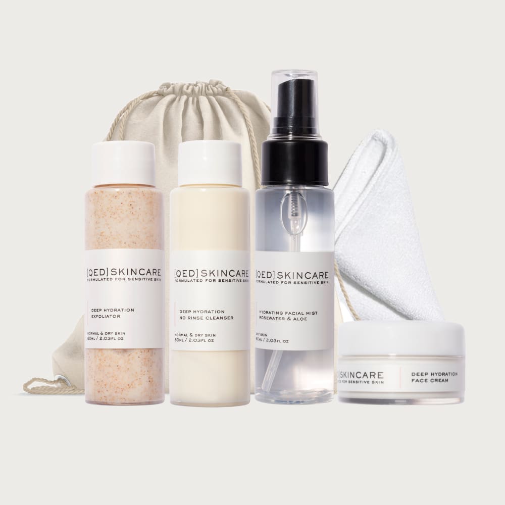 QED Skincare - TRAVEL SET [DRY SKIN]